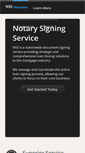 Mobile Screenshot of notarysigningservice.com